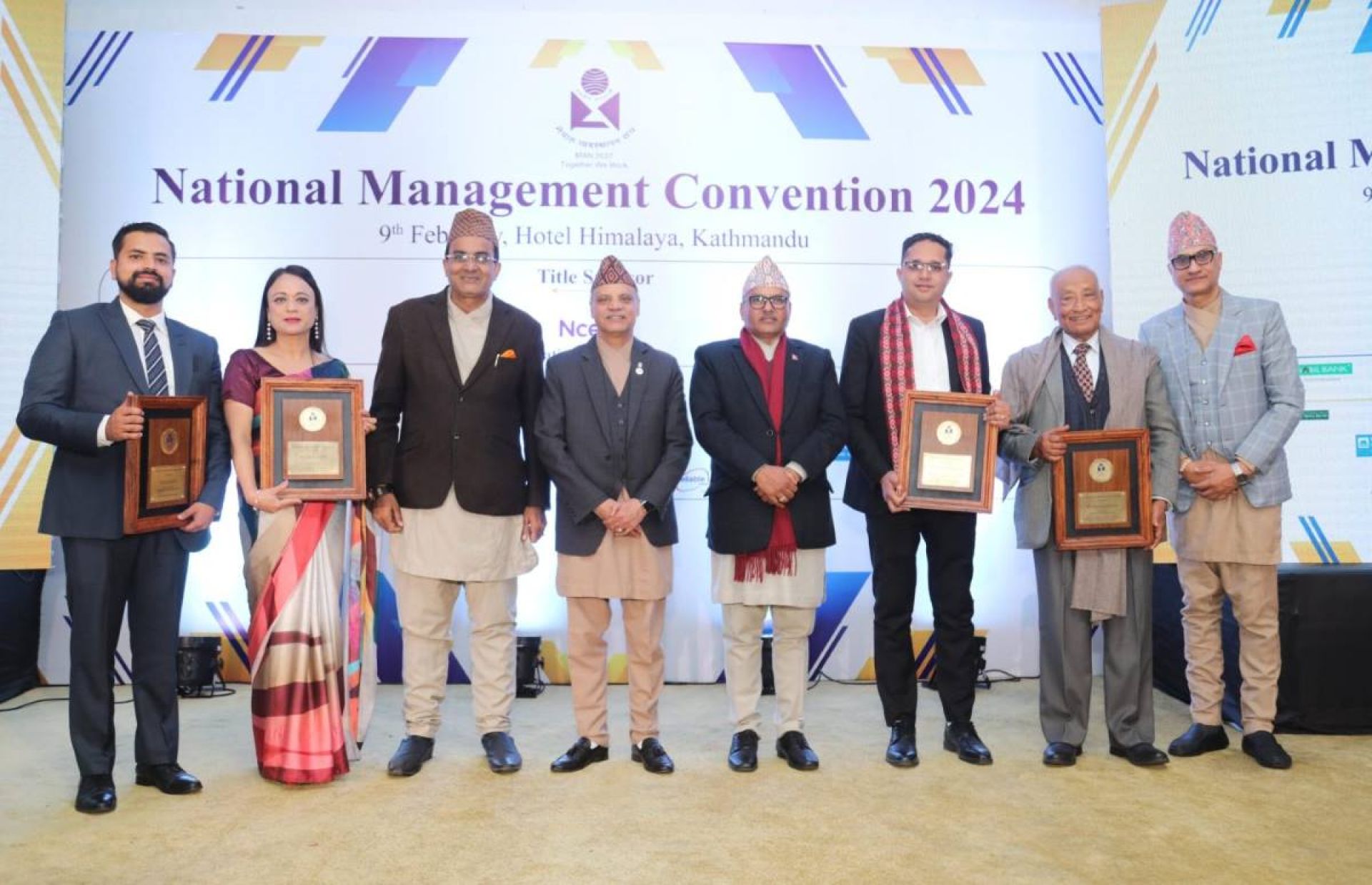 Manoj Paudel bags 'Youth Icon Recognition Award 2023' by Management Association Nepal